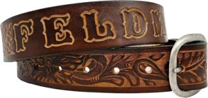 Featured image for the custom leather belts and buckles guide