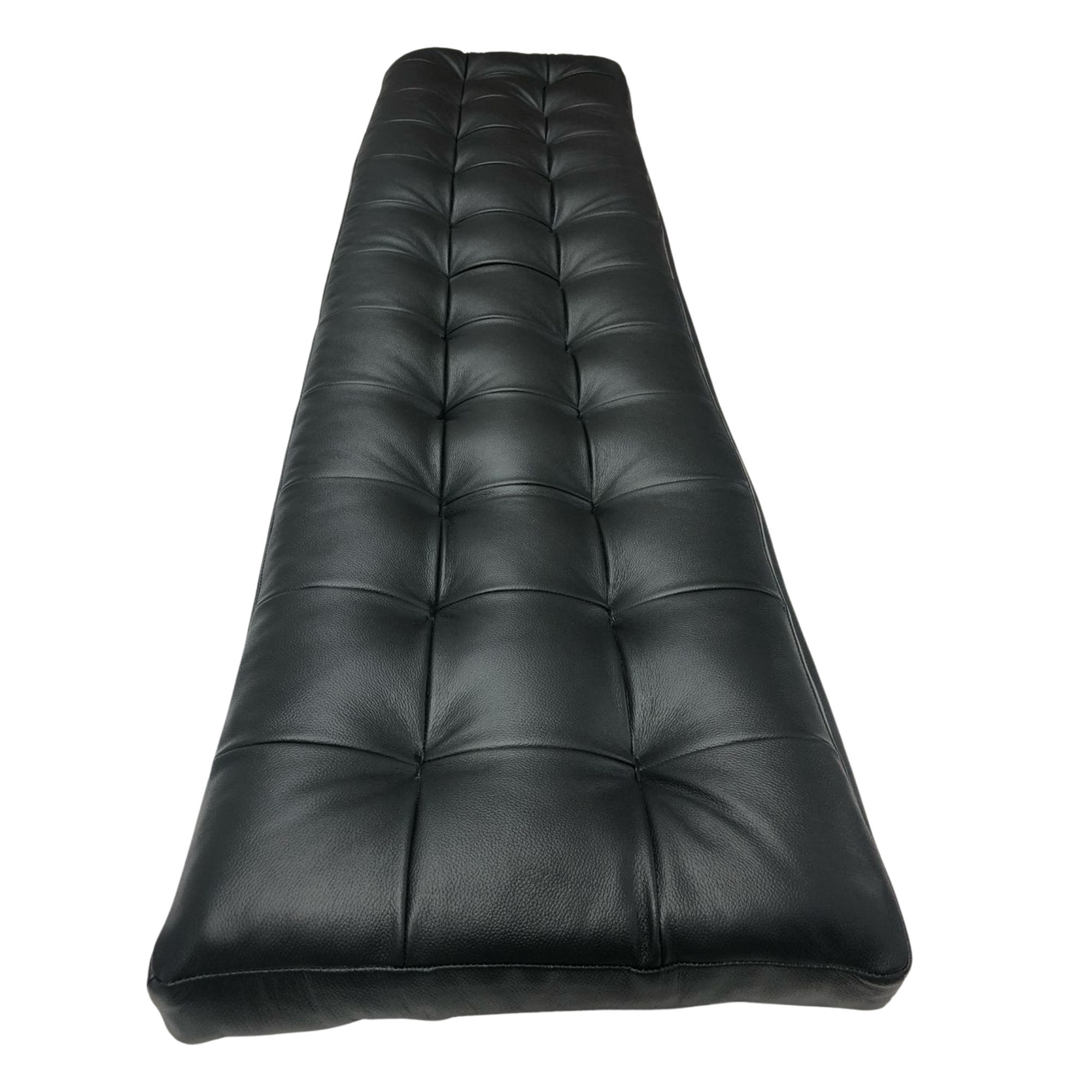 An application scenario or product detail of custom leather bench cushion - Image 3