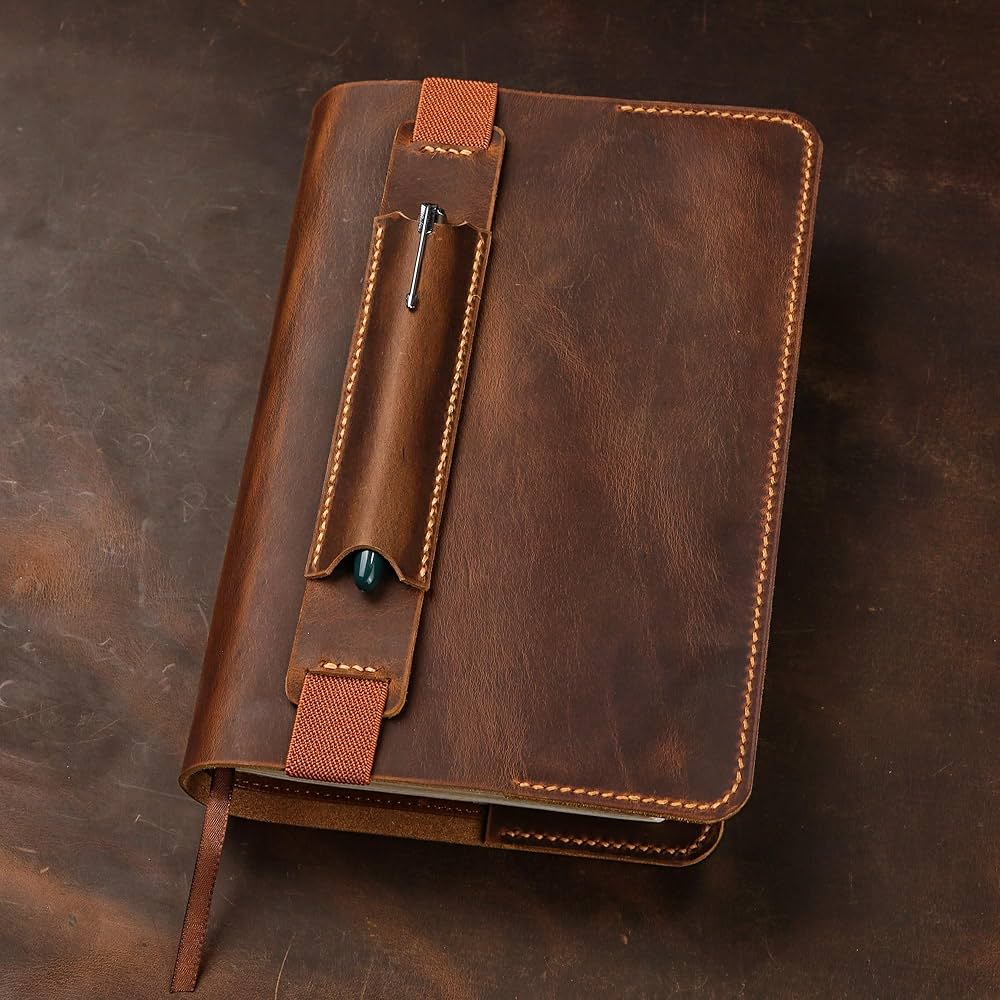 An application scenario or product detail of custom leather bible cases - Image 5