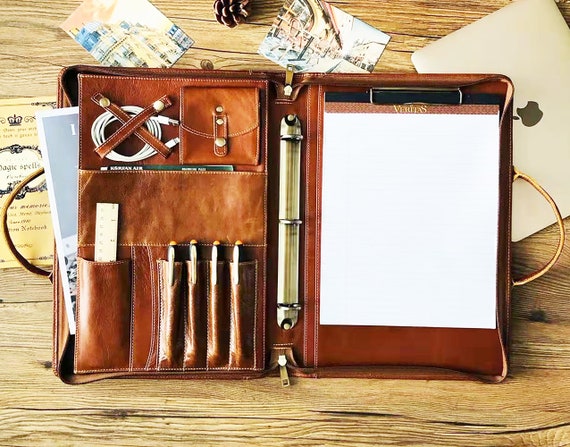 An application scenario or product detail of custom leather binder - Image 18