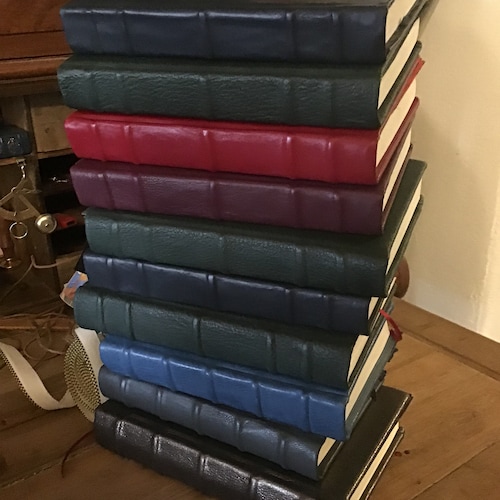 An application scenario or product detail of custom leather bound books - Image 6