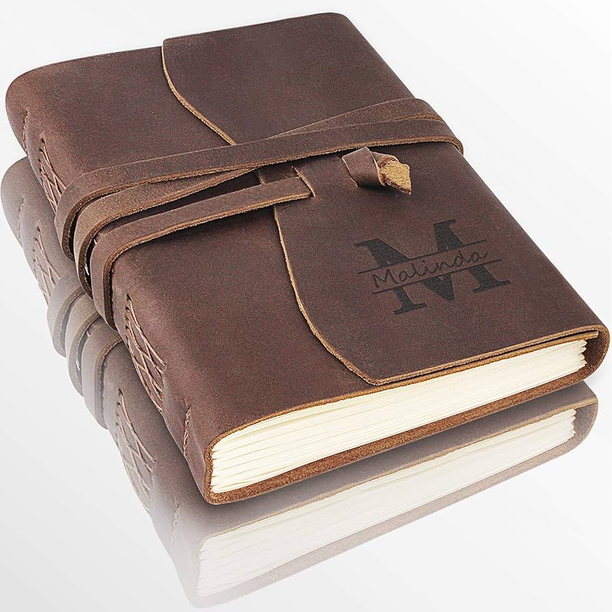 An application scenario or product detail of custom leather bound books - Image 19