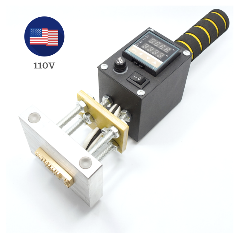 An application scenario or product detail of custom leather branding iron - Image 6