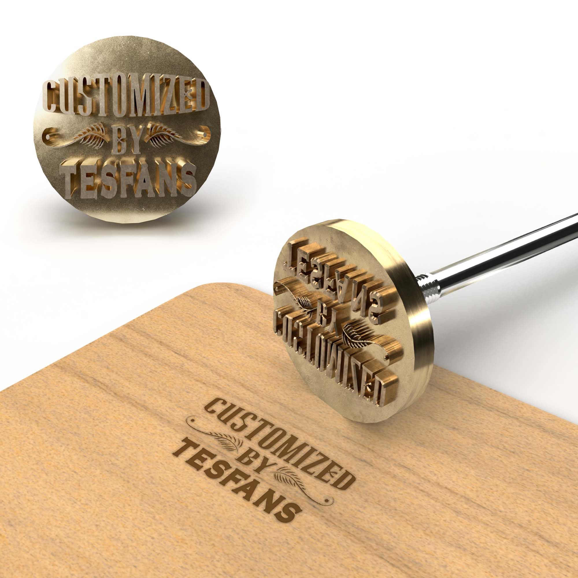 An application scenario or product detail of custom leather branding iron - Image 8