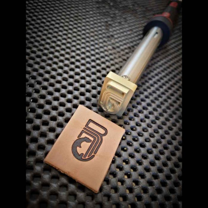 An application scenario or product detail of custom leather branding iron - Image 9