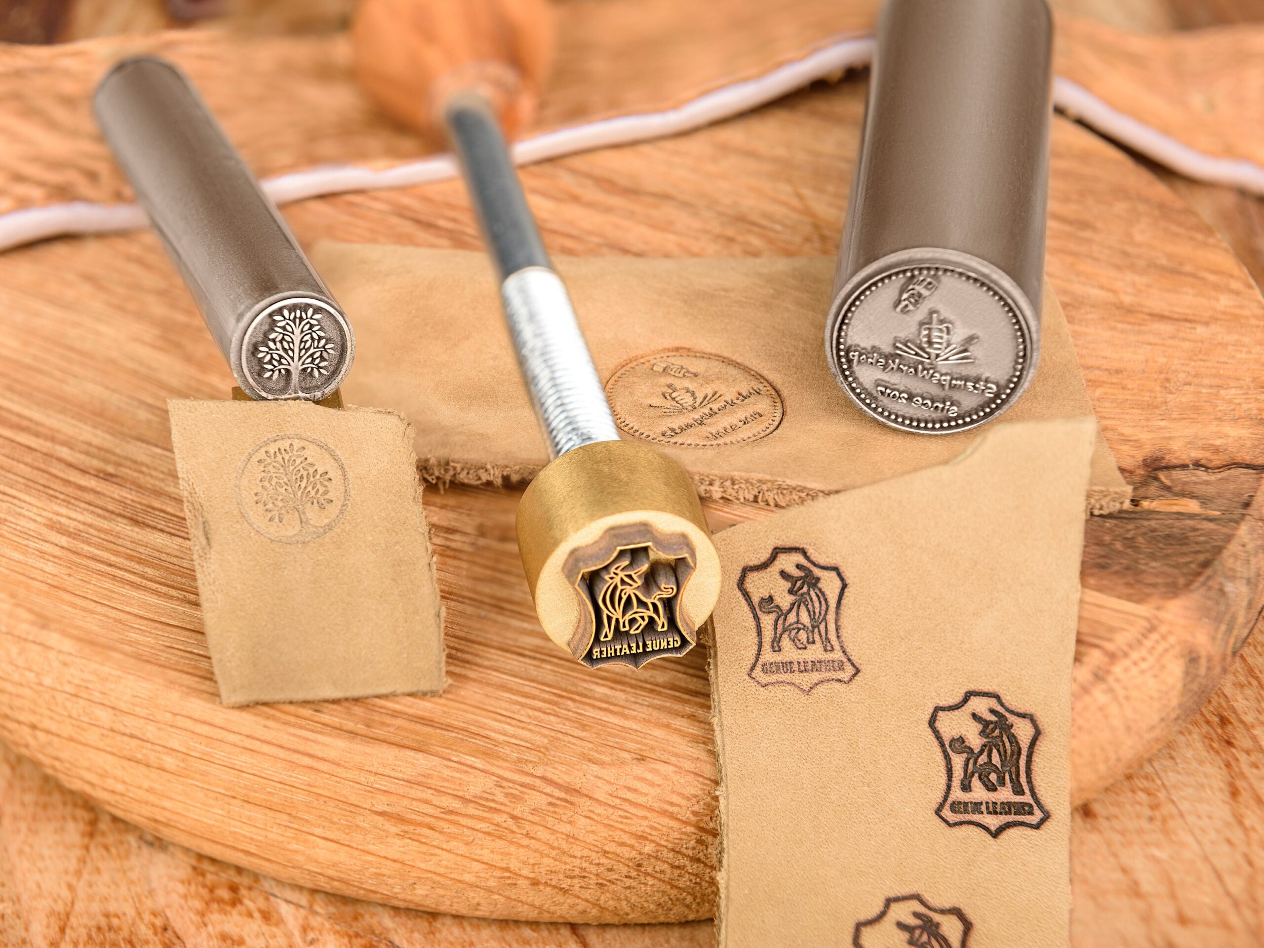 An application scenario or product detail of custom leather branding stamp - Image 6