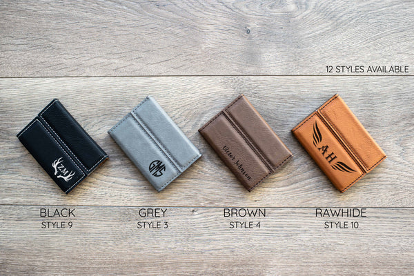 An application scenario or product detail of custom leather business card holder - Image 18