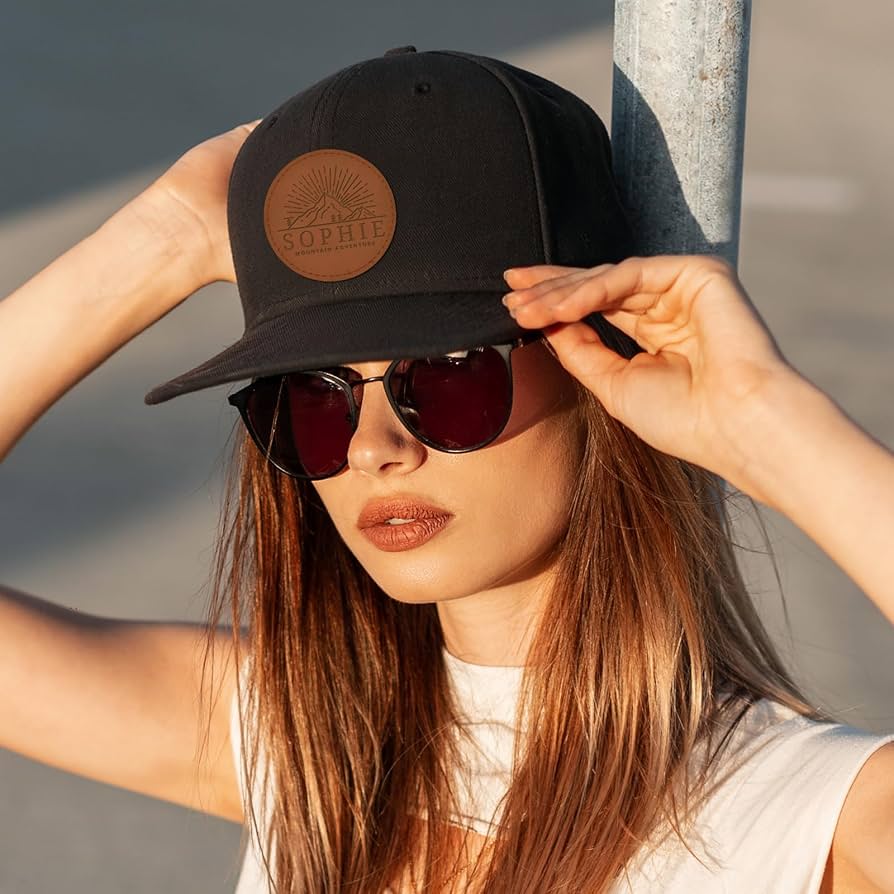 An application scenario or product detail of custom leather caps - Image 4