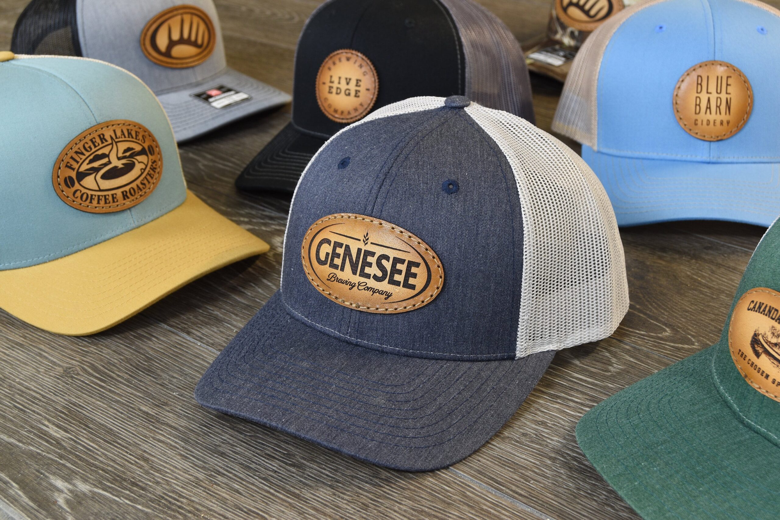 An application scenario or product detail of custom leather caps - Image 18