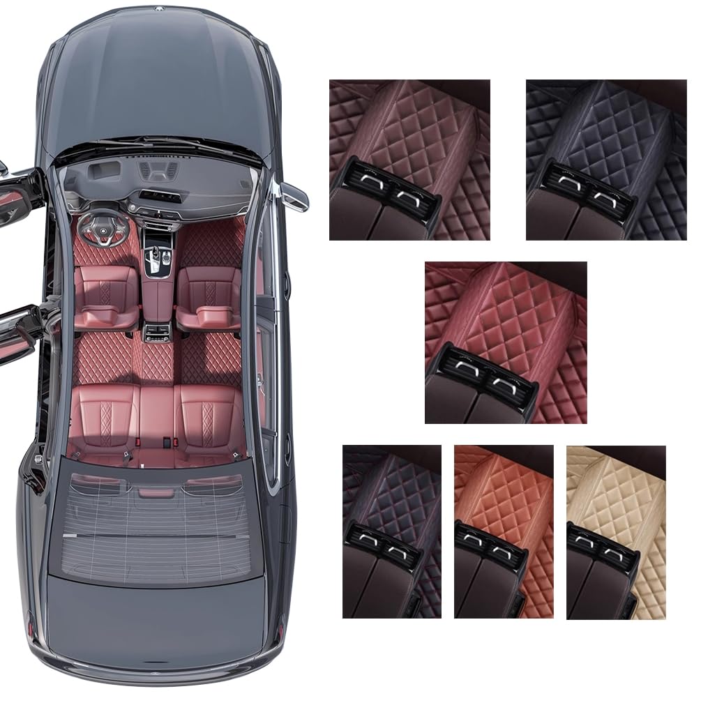 An application scenario or product detail of custom leather car mats - Image 6