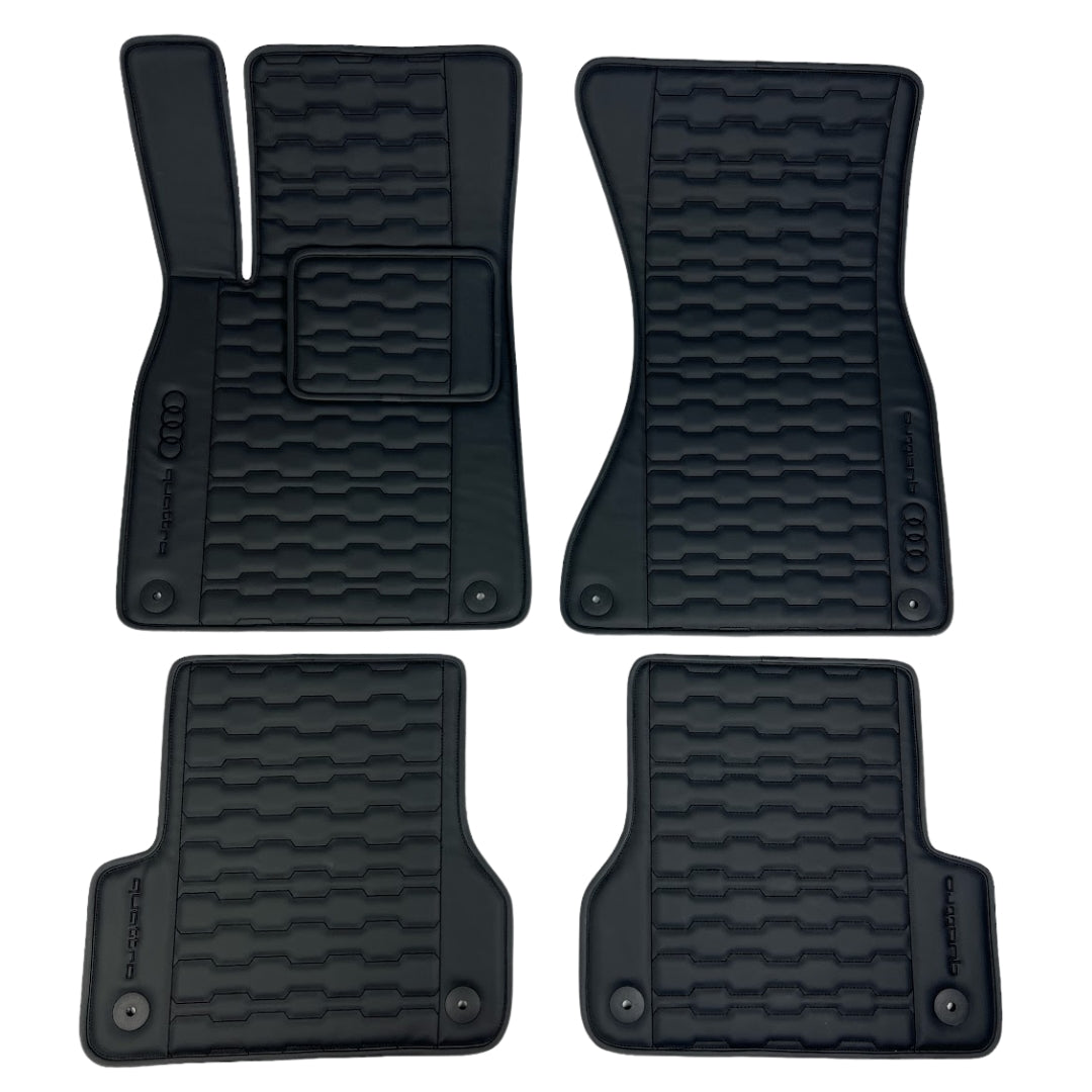 An application scenario or product detail of custom leather car mats - Image 14