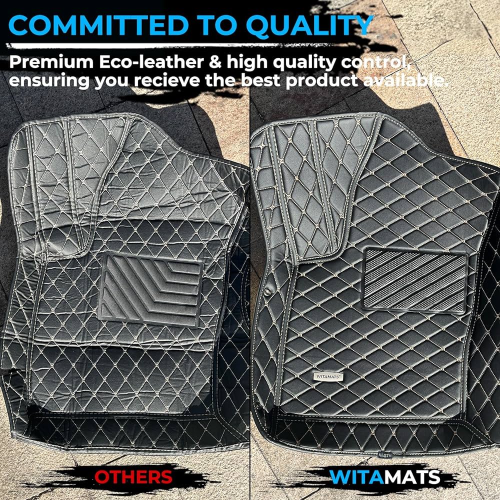 An application scenario or product detail of custom leather car mats - Image 19