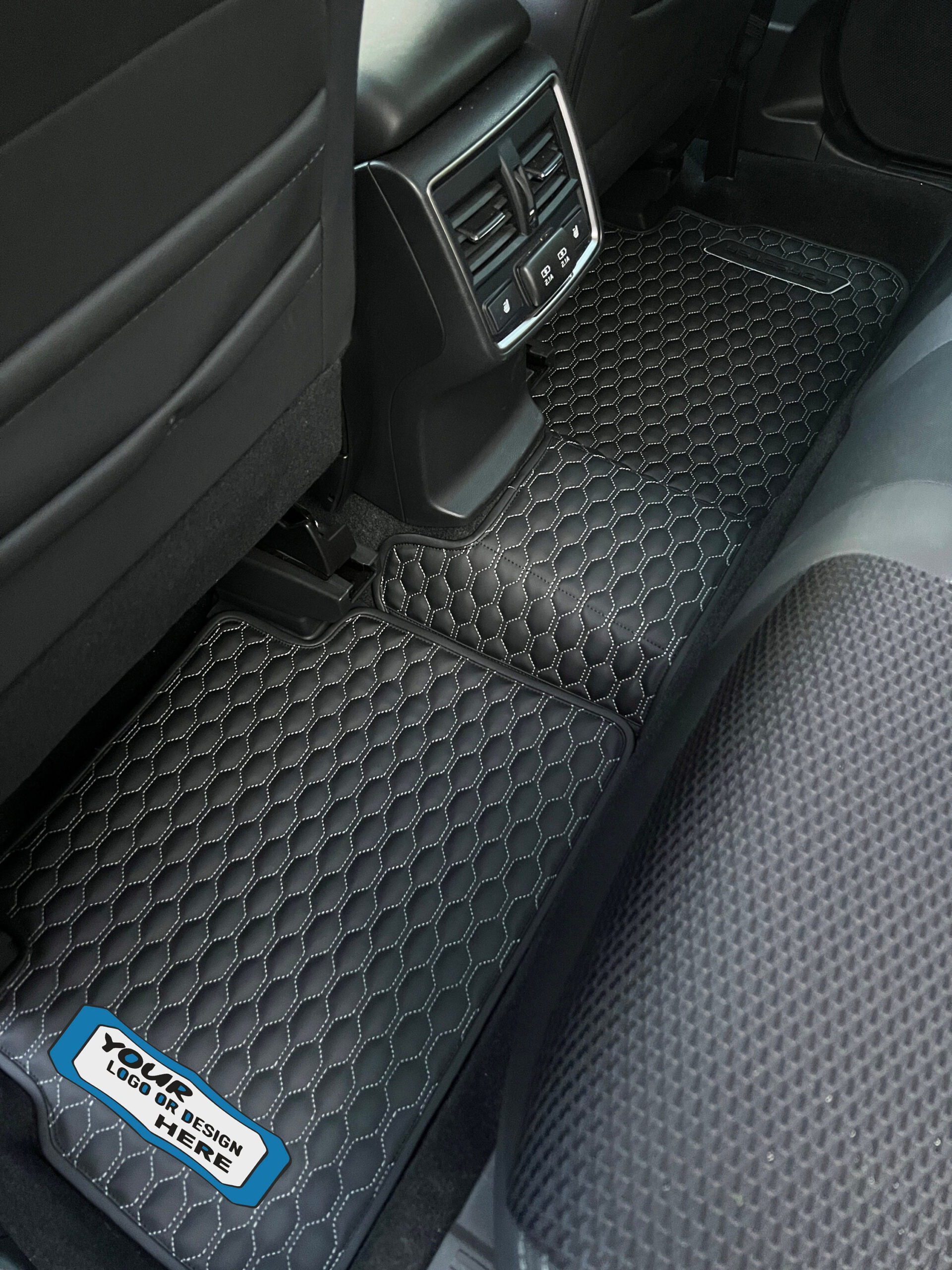 Featured image for the custom leather car mats guide