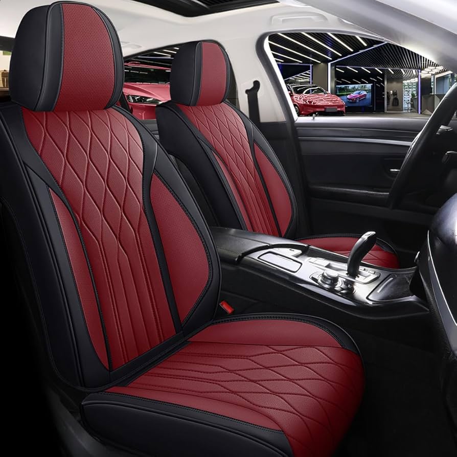 An application scenario or product detail of custom leather car seat covers - Image 6