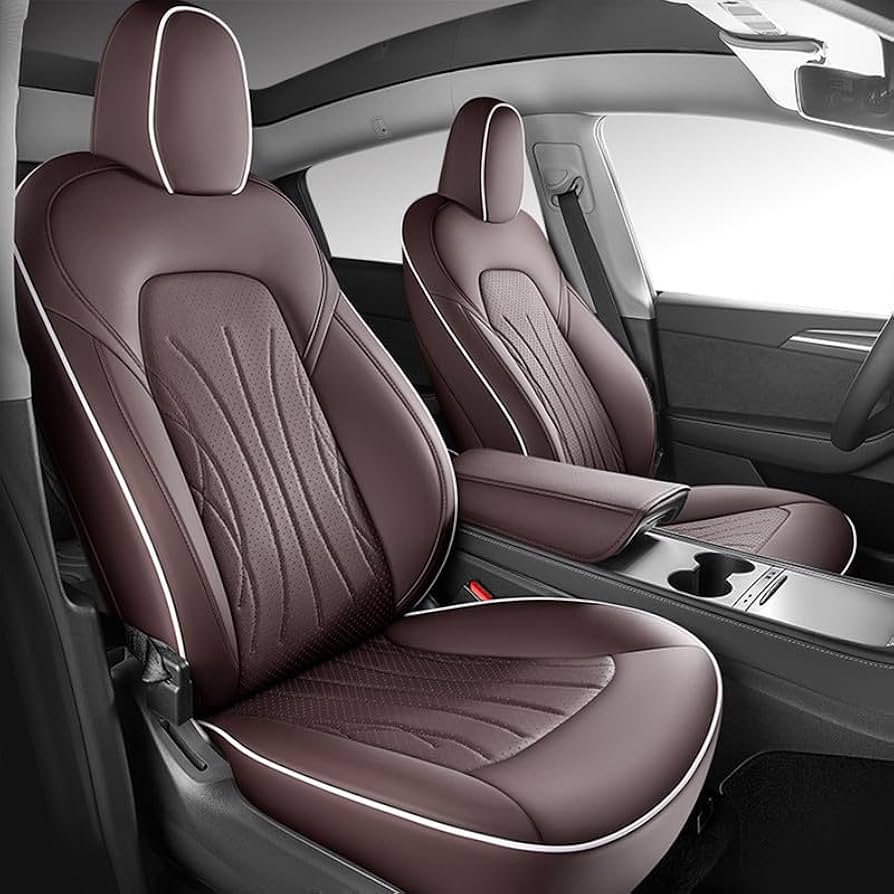 An application scenario or product detail of custom leather car seat covers - Image 10
