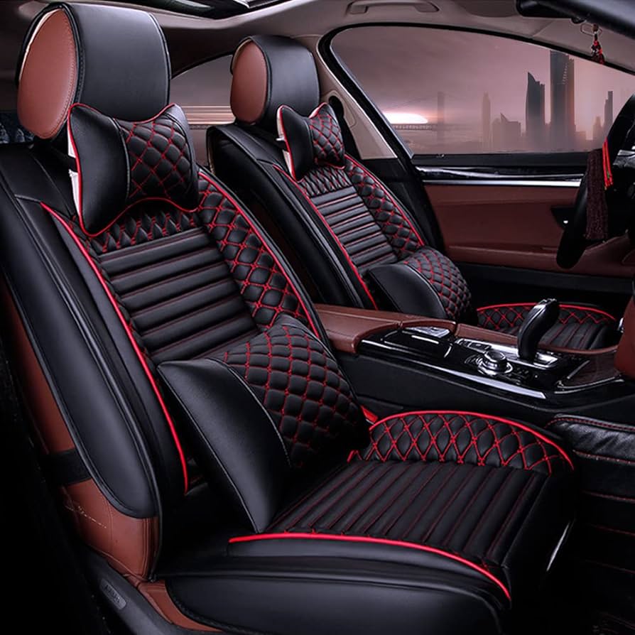 Featured image for the custom leather car seat covers guide