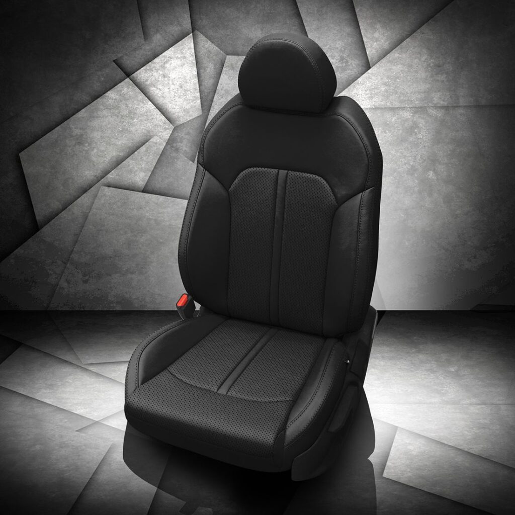 An application scenario or product detail of custom leather car upholstery - Image 22