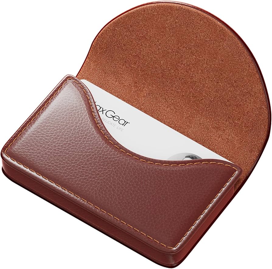 An application scenario or product detail of custom leather card holder - Image 6