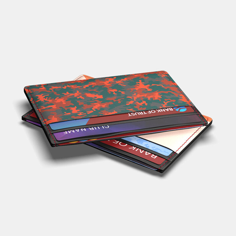 An application scenario or product detail of custom leather card holder - Image 7