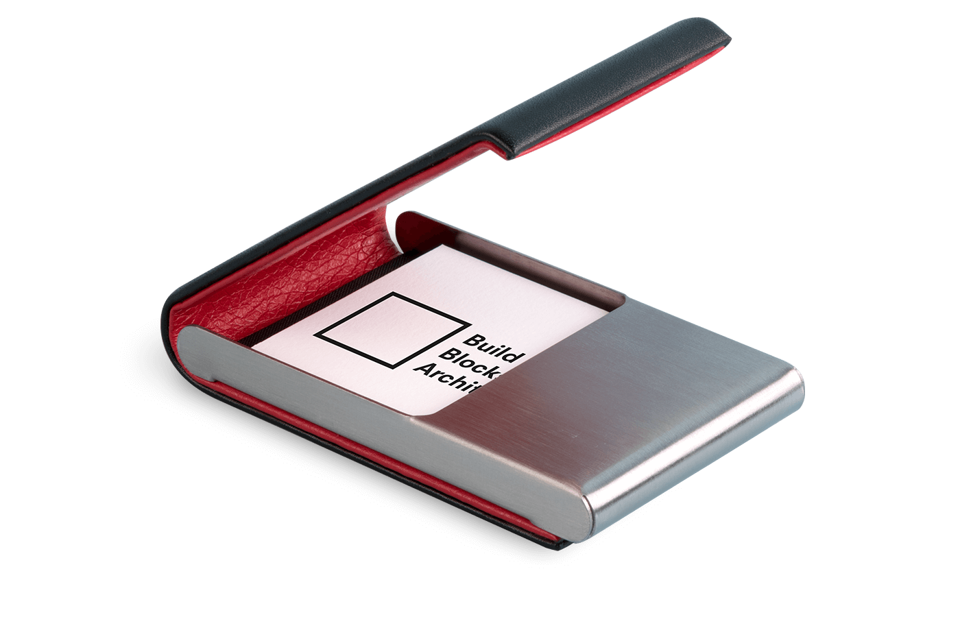 An application scenario or product detail of custom leather card holder - Image 9