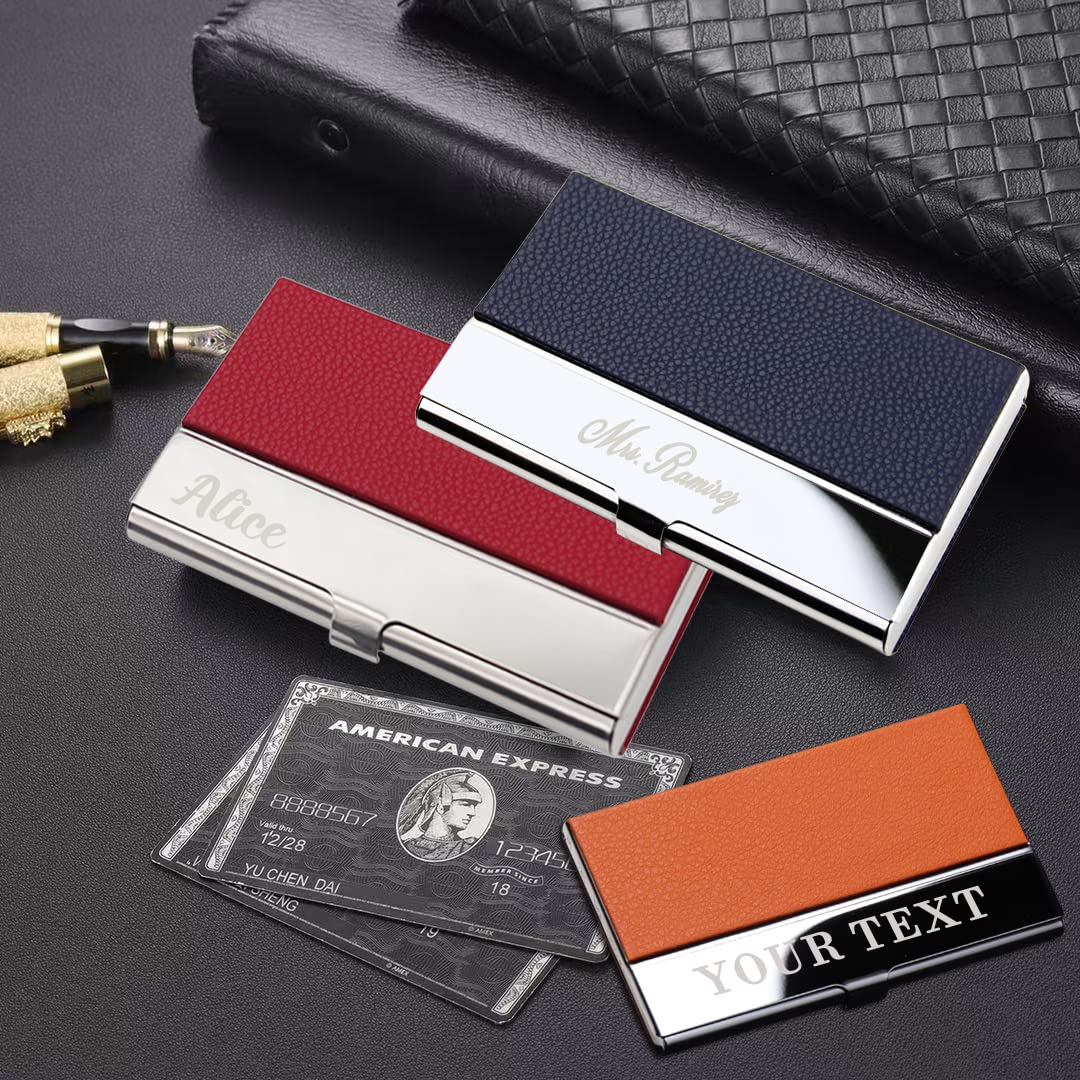 An application scenario or product detail of custom leather card holder - Image 13