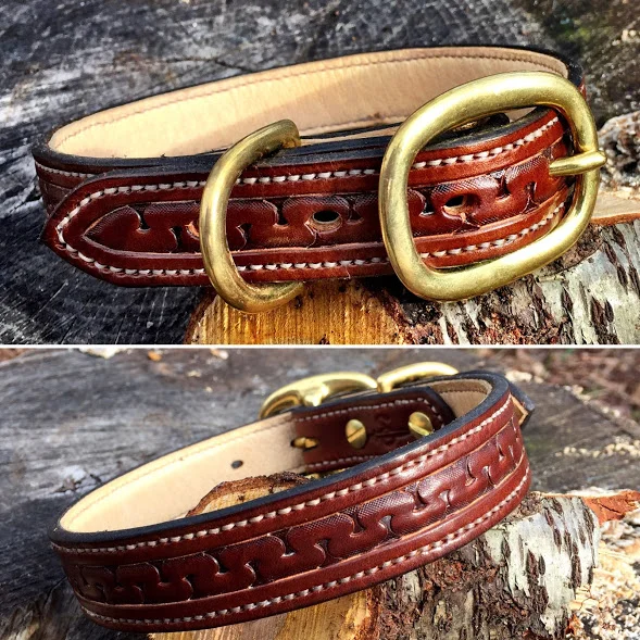 An application scenario or product detail of custom leather collars - Image 18