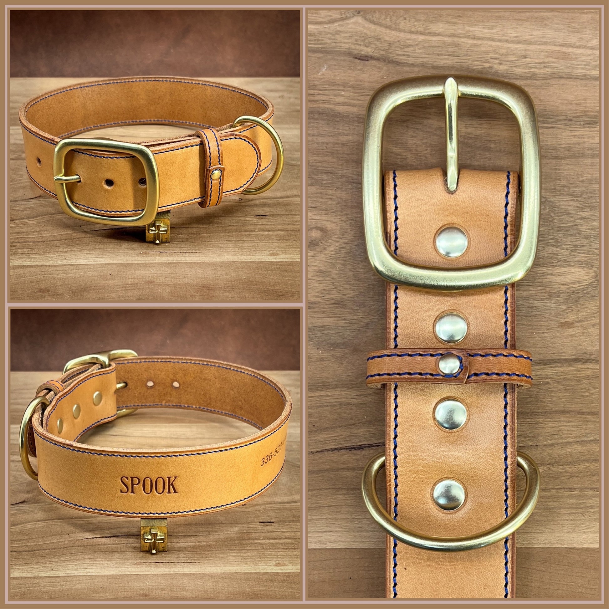 An application scenario or product detail of custom leather collars - Image 20