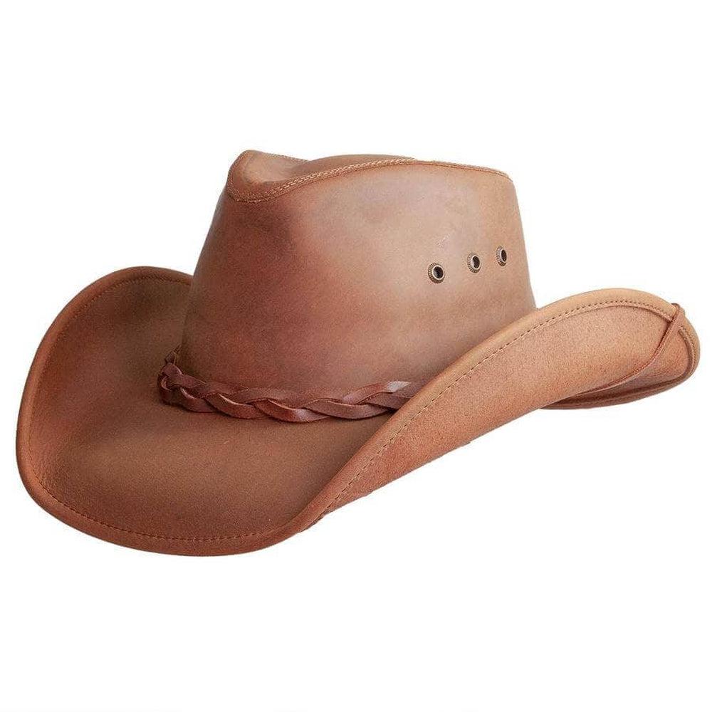 An application scenario or product detail of custom leather cowboy hats - Image 7