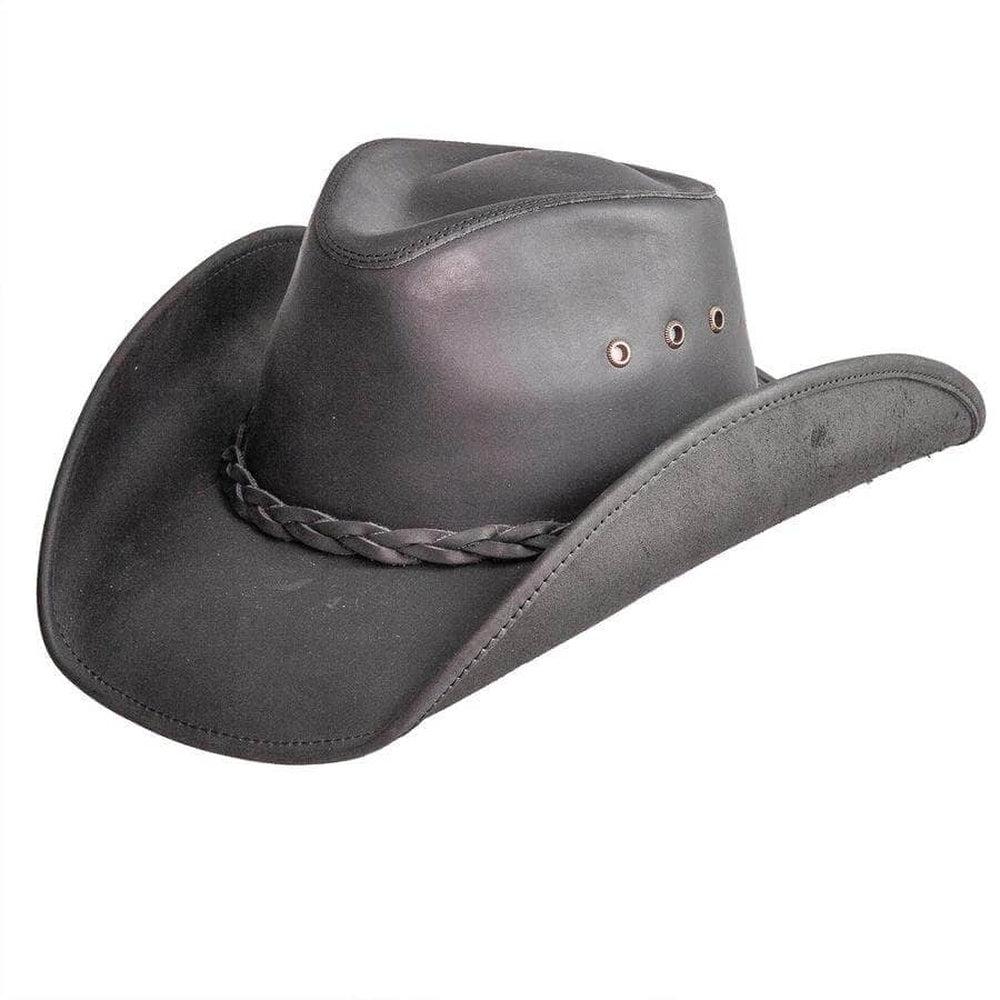 An application scenario or product detail of custom leather cowboy hats - Image 14