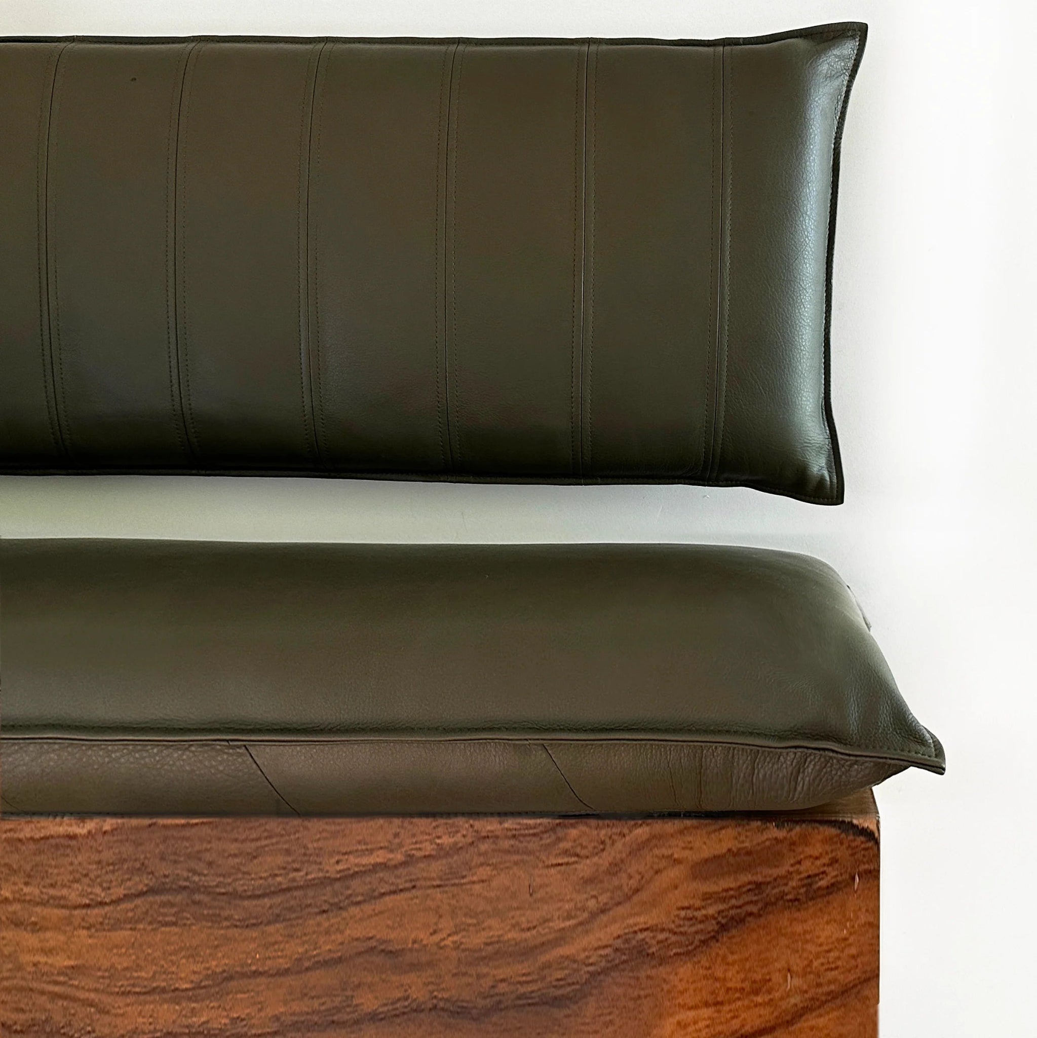 An application scenario or product detail of custom leather cushions - Image 1