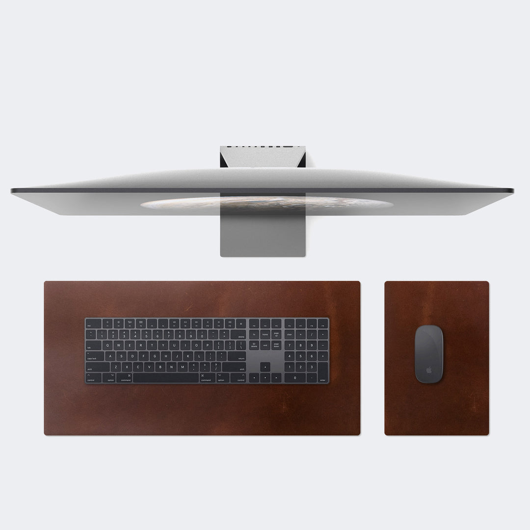 An application scenario or product detail of custom leather desk mat - Image 18