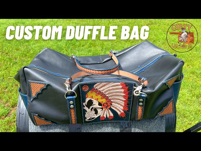 An application scenario or product detail of custom leather duffle bags - Image 20