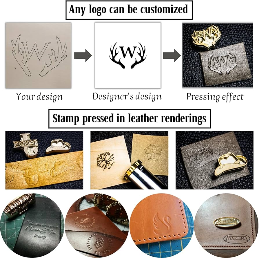 An application scenario or product detail of custom leather embossing stamp - Image 8
