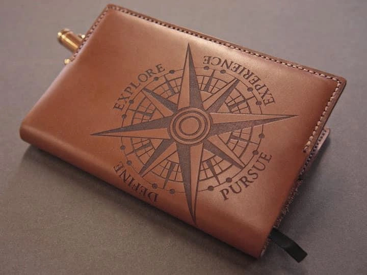 An application scenario or product detail of custom leather engraving - Image 2