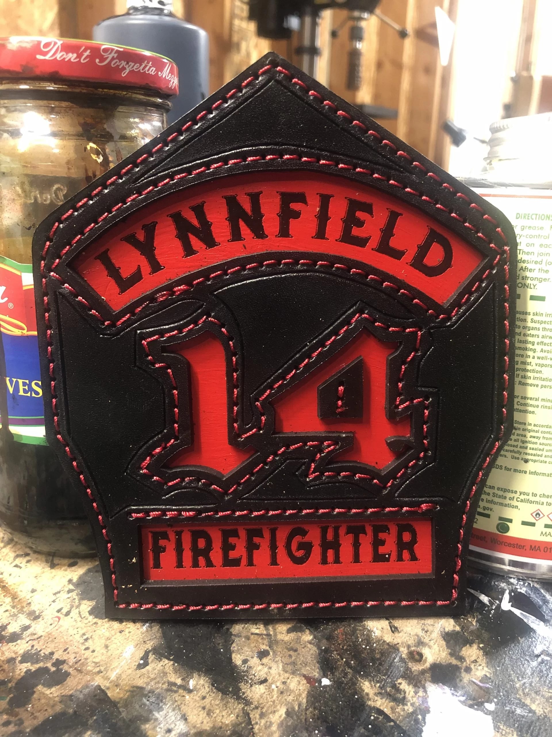 An application scenario or product detail of custom leather fire fronts - Image 21