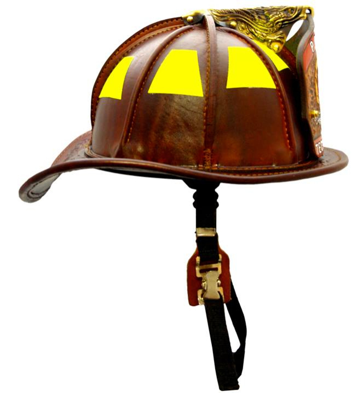 An application scenario or product detail of custom leather fire helmets - Image 15