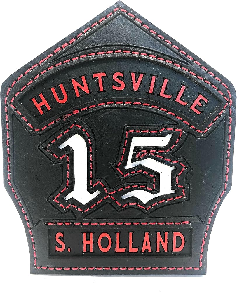 An application scenario or product detail of custom leather firefighter helmet shields - Image 15