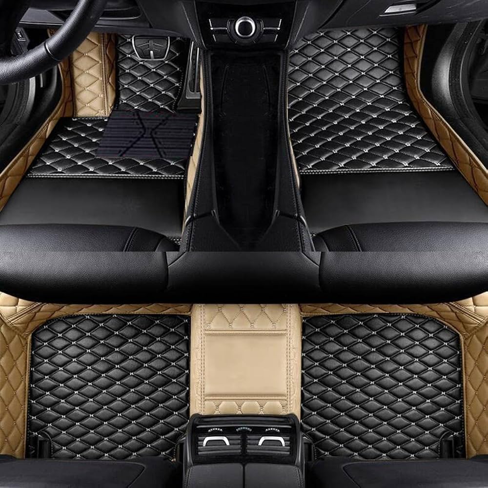 An application scenario or product detail of custom leather floor mats - Image 6