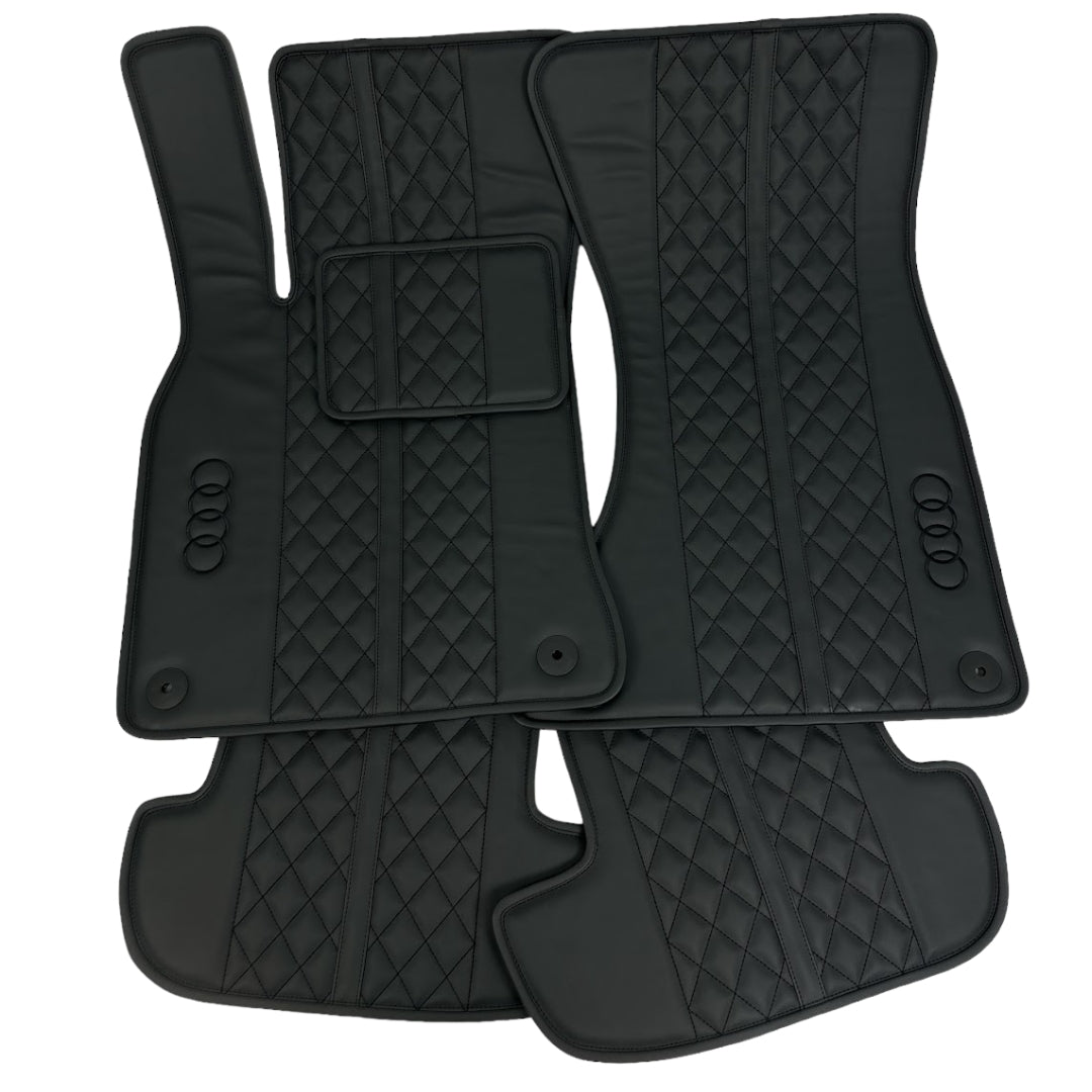 Featured image for the custom leather floor mats guide