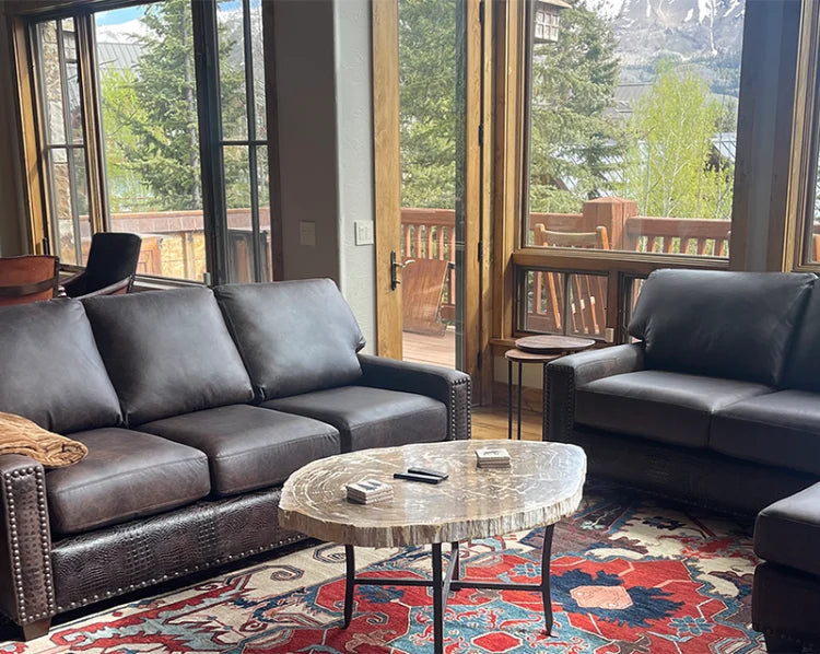 An application scenario or product detail of custom leather furniture - Image 21