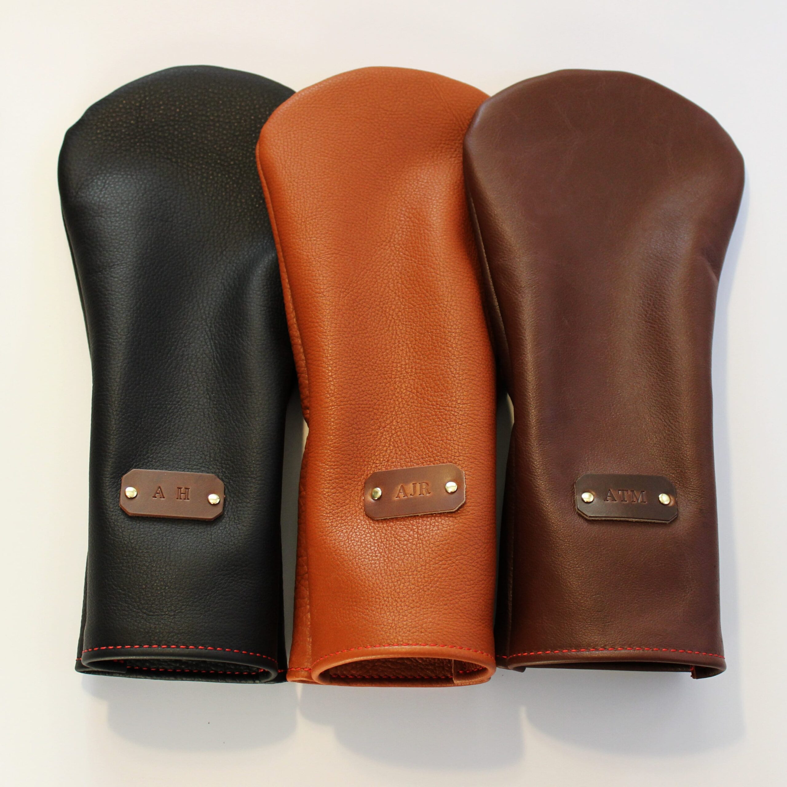 An application scenario or product detail of custom leather golf headcovers - Image 9