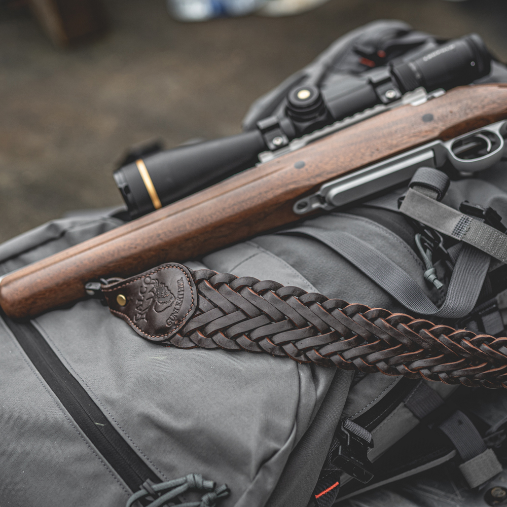 An application scenario or product detail of custom leather gun slings - Image 5