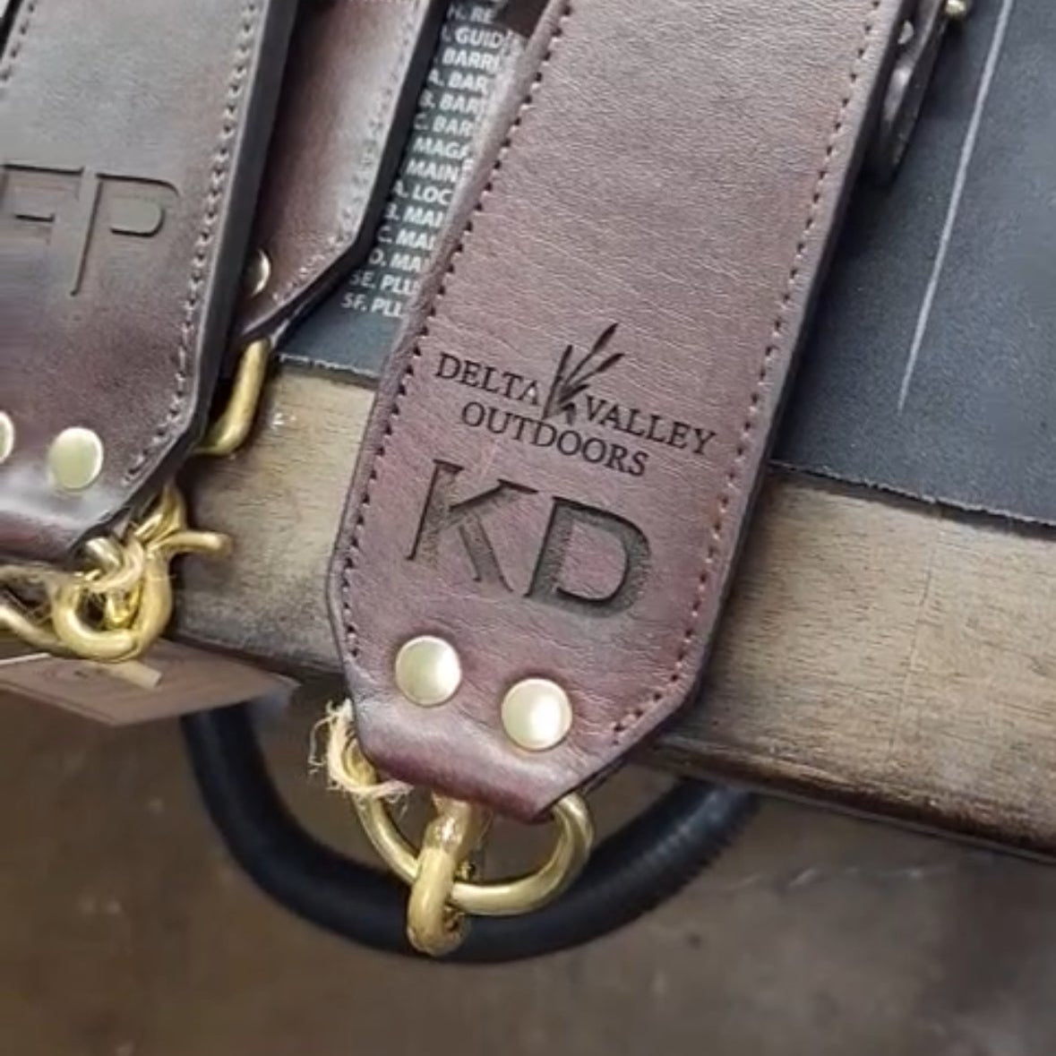An application scenario or product detail of custom leather gun slings - Image 8