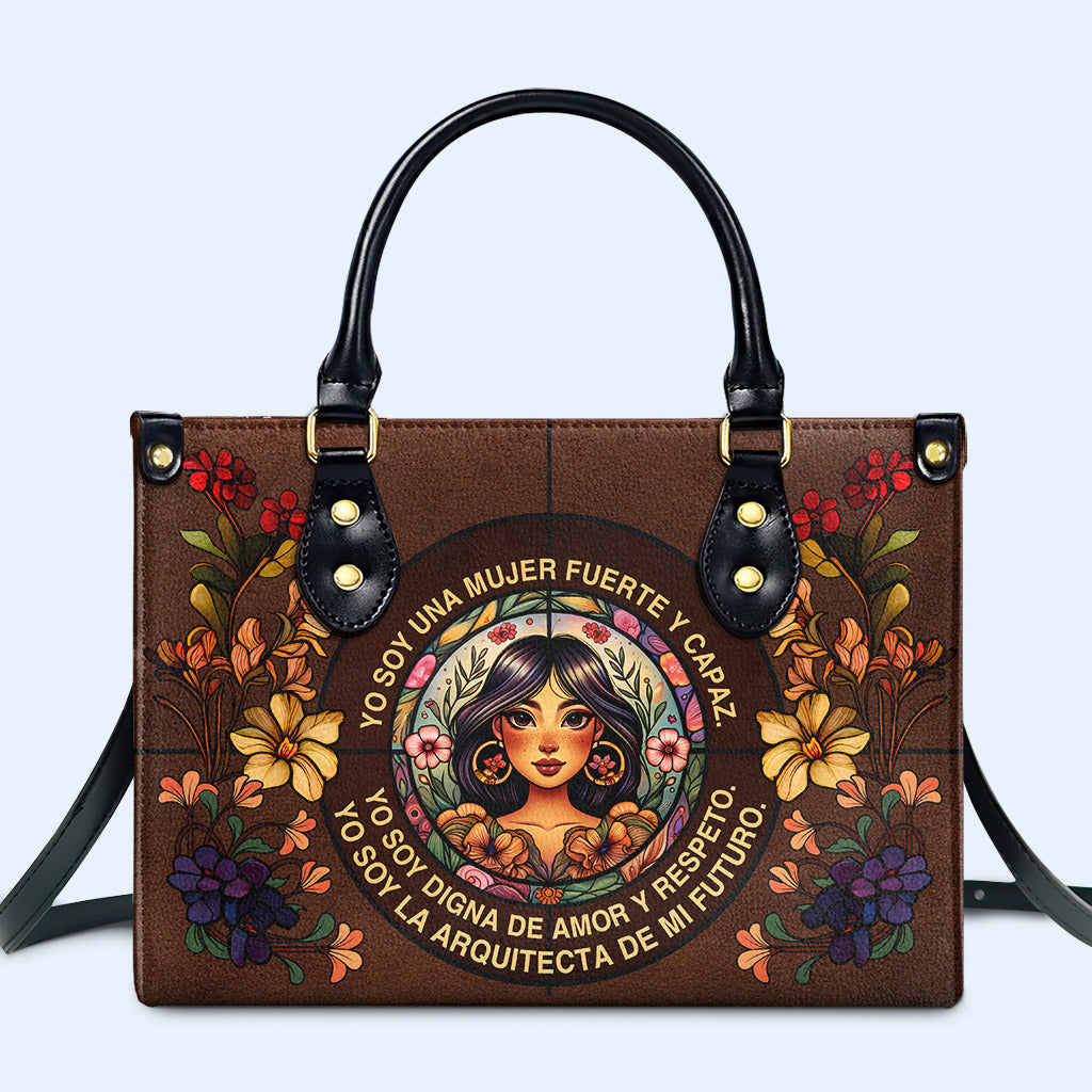 An application scenario or product detail of custom leather handbags - Image 11