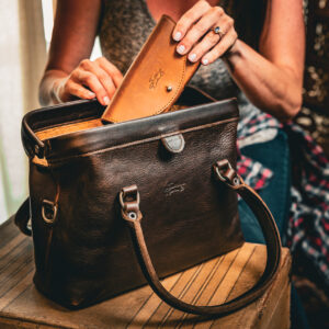 Featured image for the custom leather handbags guide