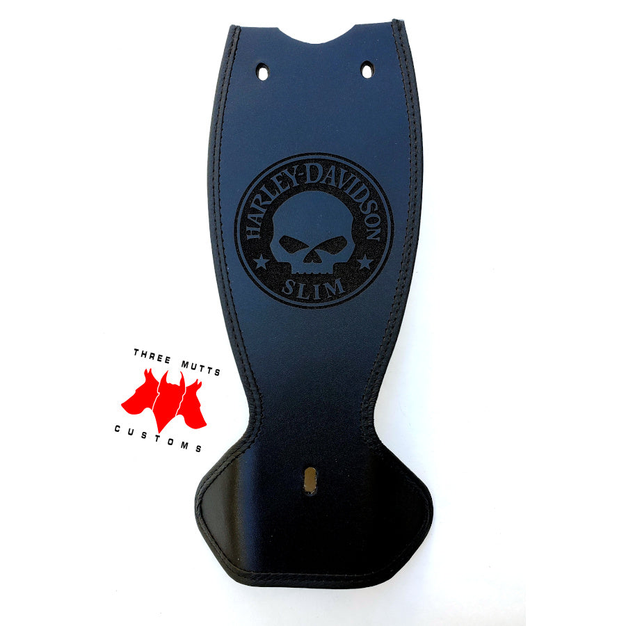 An application scenario or product detail of custom leather harley tank bibs - Image 2