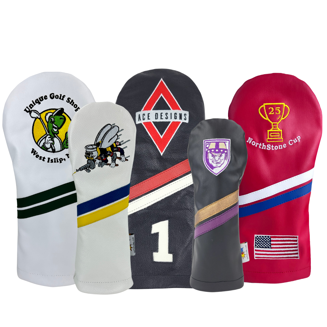 An application scenario or product detail of custom leather headcovers - Image 9