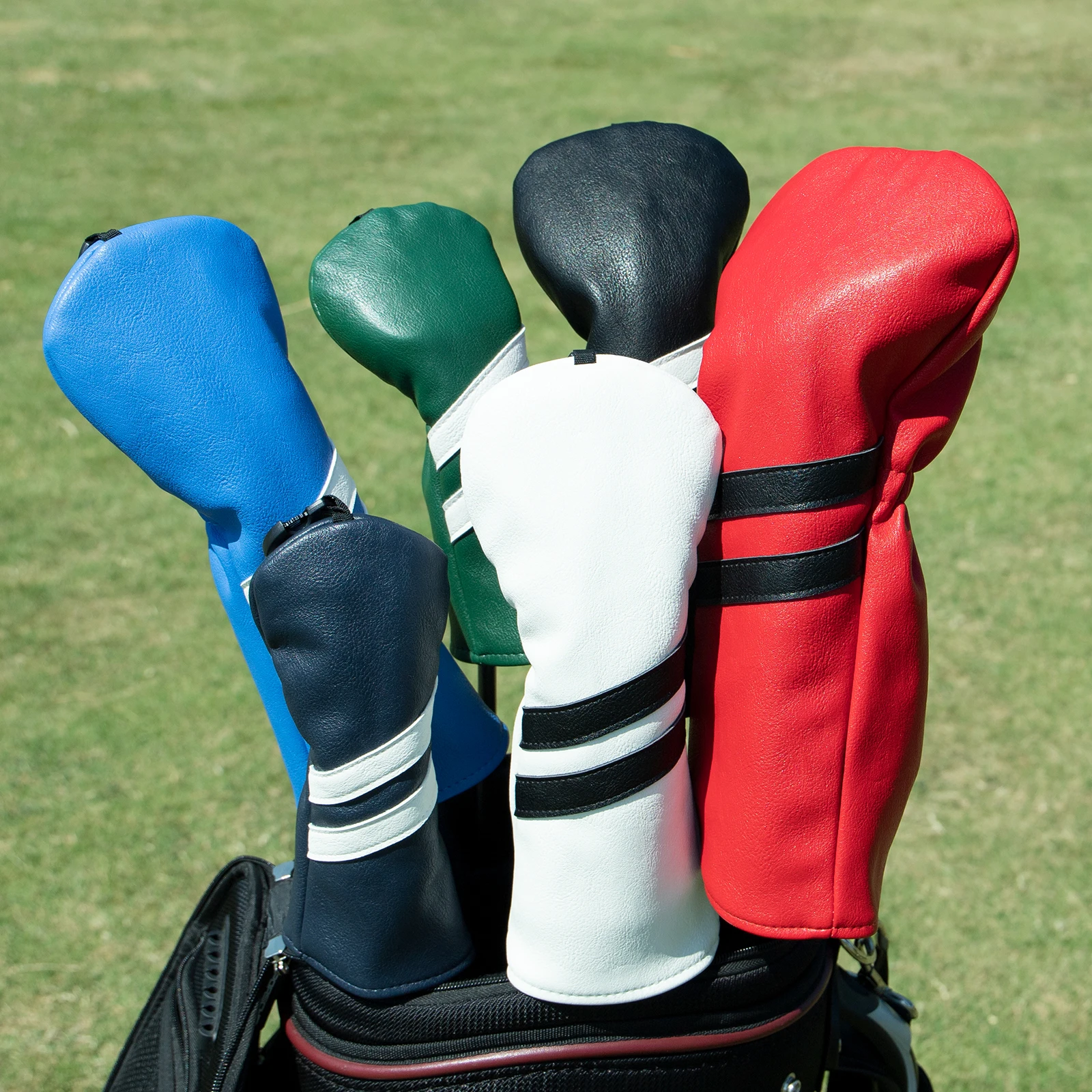 An application scenario or product detail of custom leather headcovers - Image 21