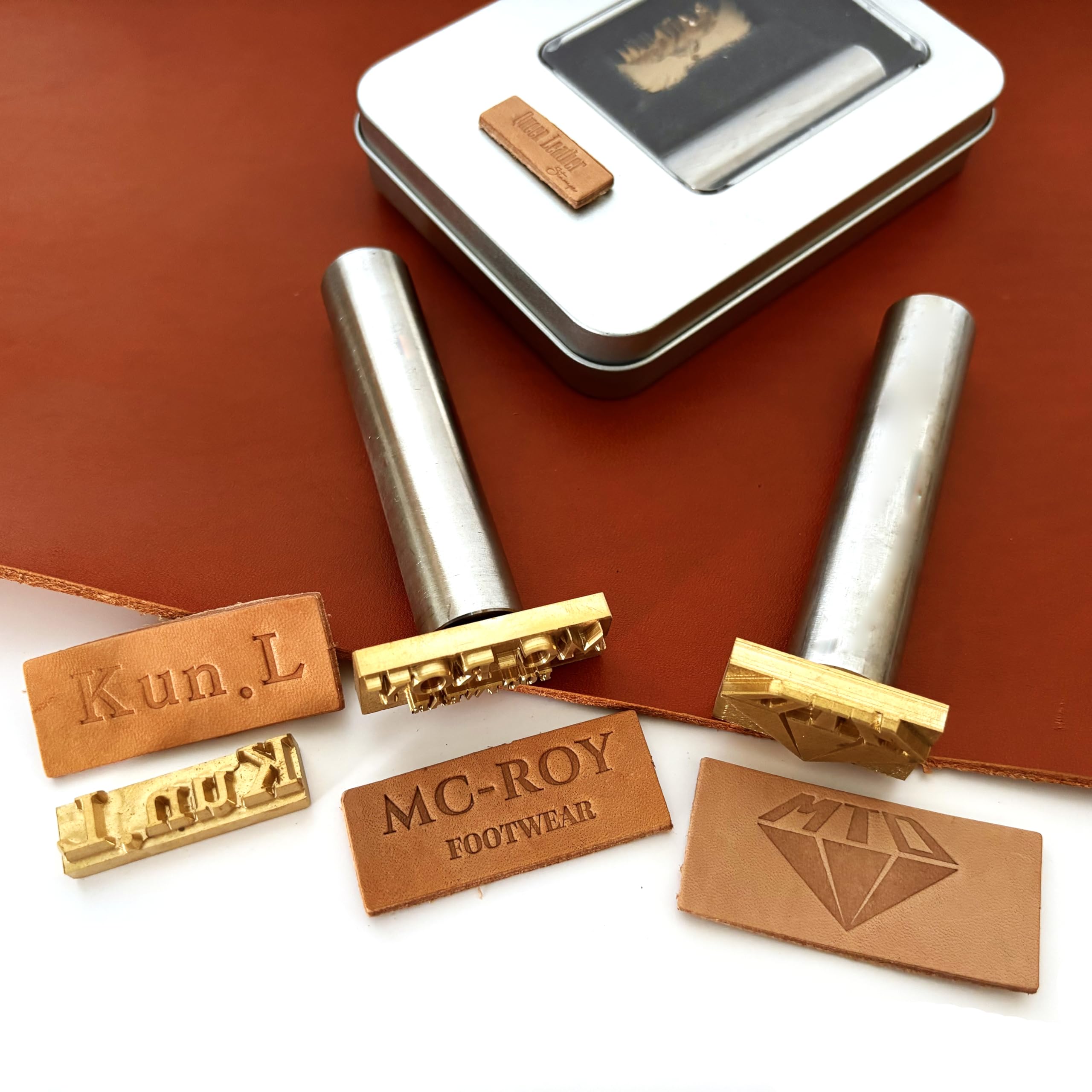 An application scenario or product detail of custom leather imprinting - Image 2