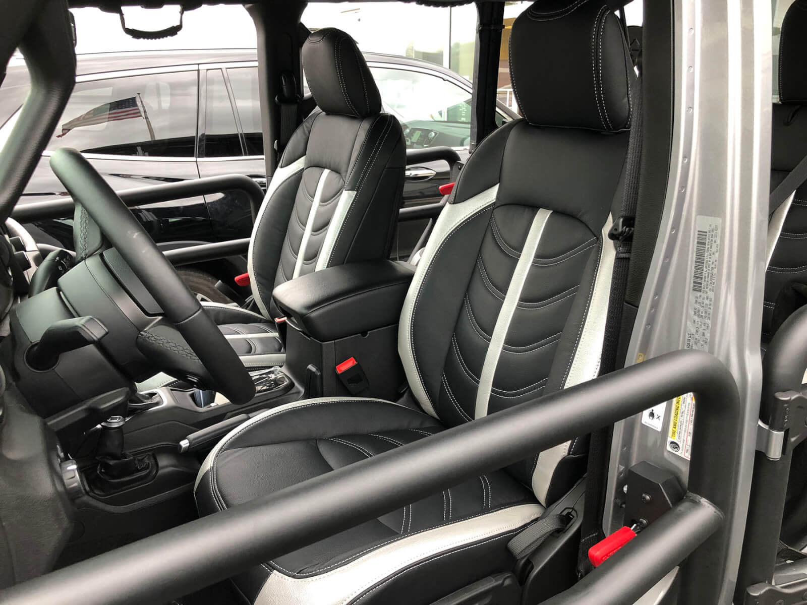 An application scenario or product detail of custom leather interior - Image 12